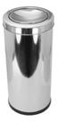 Lixeira Com Tampa Meia-esfera Inox 30l (c21)