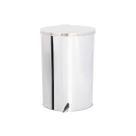 Lixeira com Tampa Pedal de Aço inox 40x50cm 65 litros - JJ.P4050