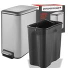 Lixeira Compacta 5L com Pedal e Balde Removível Ideal para Banheiros, Cozinhas e Escritórios