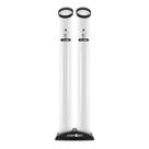 Lixeira Copo Descartável Duplo Agua Dispenser Tubo Com Base