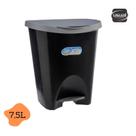 Lixeira Cozinha Escritório Banheiro Resistente C/ Pedal 7,5L Lixeira Cozinha Escritório Banheiro Resistente C/ Pedal 7,5L