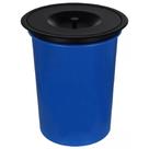 Lixeira de Aço Inox Redondo para Embutir na Bancada 8 Litros - LIX-004 - STILLUS HOME