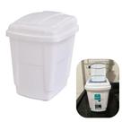 Lixeira de Bancada 4,5L de Click Ideal para Pia Cozinha e Mesas escritorios Ultra Resistente