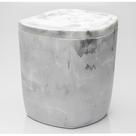 Lixeira de Banheiro Estilo Mármore 7L Branco - Top Line Lixeira de Banheiro Estilo Mármore 7L Branco - Top Line