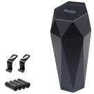 Lixeira de carro BFXM com tampa, lixeira para porta-copos