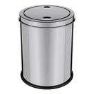 Lixeira de inox 18cm com tampa basculante 3 litros euro home