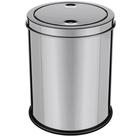 Lixeira De Inox Com Tampa Basculante 5 Litros - Euro Home