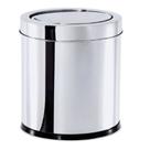 Lixeira de inox pra banheiru lixera com Tampa Basculante