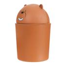 Lixeira de Mesa Ursos Sem Curso Miniso Pardo Polar Panda