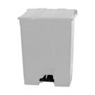 Lixeira De Pedal 60 Litros Branca Bralimpia