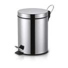 Lixeira de Pedal para Banheiro Cozinha em Inox 3 Litros