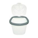 lixeira de pia de plastico retangular com tampa colors 3l - KEITA lixeira de pia de plastico retangular com tampa colors 3l - KEITA