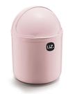 Lixeira de pia Rosa 4L Uz
