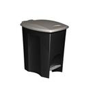 Lixeira de Plástico Ecoblack com Pedal 7 Litros - Plasutil -