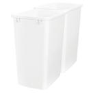 Lixeira de Polímero Rev-A-Shelf 35L para Armário de Cozinha 2 Unidades