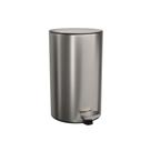 Lixeira Deca Suprema 1005.RED.8.INX com Pedal 8L Redonda Inox