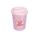 Lixeira Decorada C/ Tampa 5,5l Infantil Plasútil Quarto Bebê Lixeira Decorada C/ Tampa 5,5l Infantil Plasútil Quarto Bebê