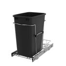 Lixeira Deslizante Rev-A-Shelf RV-12KD-18C S 33L Preta