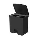 Lixeira Dupla 20 Litros Cozinha Trium Martiplast OU