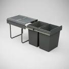 Lixeira Dupla 400mm 2 Baldes De 20 Litros Cozinha Häfele