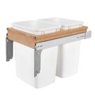 Lixeira Dupla Deslizante Rev-A-Shelf 35 Quartos para Armário Inferior