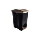 Lixeira Ecoblack Com Pedal 7 Lts - Plasutil