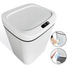 Lixeira Eletrônica Automática Sensor Inteligente 12 Litros