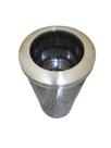 Lixeira em aço inox 50 litros com aro inox Lixeira em aço inox 50 litros com aro inox