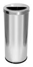 Lixeira Em Aço Inox 50 Litros Com Aro Meia Lua Lixeira Em Aço Inox 50 Litros Com Aro Meia Lua