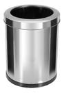 Lixeira Em Inox Com Aro Inox 13,5 Litros Lixeira Em Inox Com Aro Inox 13,5 Litros