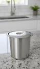 Lixeira Embutir Inox 5L Para Bancada Cozinha Lixeira Embutir Inox 5L Para Bancada Cozinha