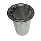 Lixeira Embutir No Granito Em Inox Tampa Giratoria 8 Litros 25x30 CM