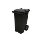 Lixeira Grande Contentor De Lixo Com Rodas 240 Litros Preto Lixeira Grande Contentor De Lixo Com Rodas 240 Litros Preto