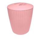 Lixeira Groove - Rosa - Ou