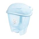 Lixeira Infantil Adoleta Fofura 12L Azul Translucida 0815/28