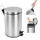Lixeira Inox 12L com Pedal Tampa Soft Close Cozinha Banheiro BronlineMagazine