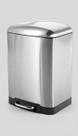 Lixeira Inox 12L Retangular Pedal Cozinha Refeições