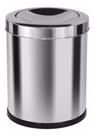 Lixeira Inox 13,5L Tampa Meia Esfera