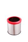 Lixeira Inox 20 Litros Com Aro Plástico Cozinha Banheiro