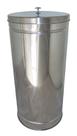Lixeira Inox 25 Litros Tampa Sobreposta Lixeira Inox 25 Litros Tampa Sobreposta