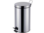 Lixeira Inox 3lt Agata Cozinha Banheiro Escritorio C/ Pedal MOR