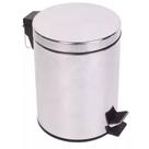 Lixeira Inox 5 Litros C/ Pedal- Echolimp