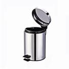Lixeira Inox 5 Litros Com Pedal Balde Interno Basculante Lixeira Inox 5 Litros Com Pedal Balde Interno Basculante
