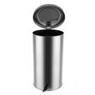 Lixeira Inox 50 Litros Com Pedal