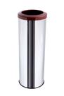 Lixeira Inox Aro Esmaltado 30 Litros Cozinha Banheiro Cesto Lixeira Inox Aro Esmaltado 30 Litros Cozinha Banheiro Cesto