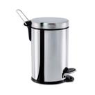 Lixeira inox c/pedal e balde 3l - brinox Lixeira inox c/pedal e balde 3l - brinox