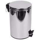 Lixeira Inox com Pedal 12L Echolimp