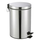 Lixeira Inox Com Pedal 5 Litros