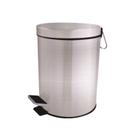 Lixeira Inox Com Pedal Alça E Cesto Removível Lixeira Inox Com Pedal Alça E Cesto Removível