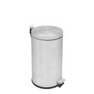 Lixeira Inox com Pedal Tramontina Brasil Plus com Acabamento